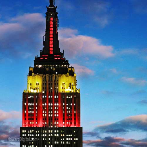 ICBC New York Branch Welcomed by Empire State Building Lighting－ICBC